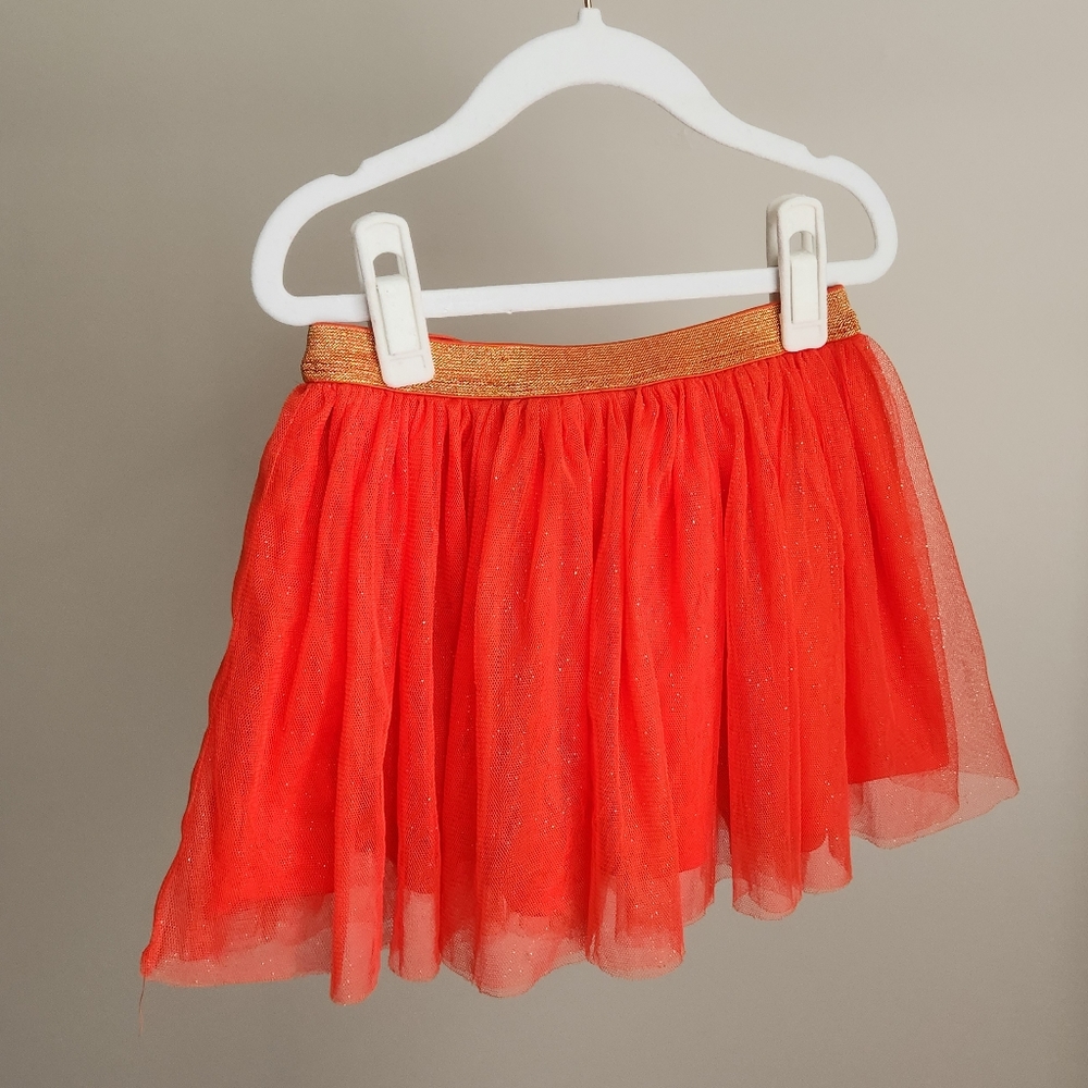 DC Superhero Girls Red Sparkle‎ Tutu Skirt size 6/6x